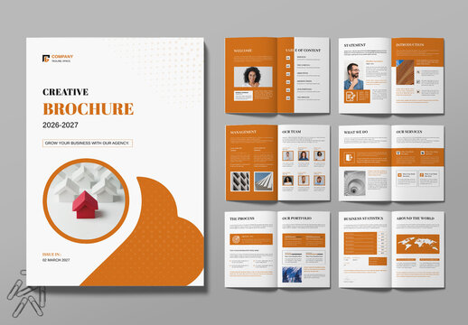 Creative Business Brochure Design Layout