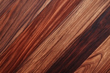 Obraz premium mahogany wood texture diagonal brown , ai
