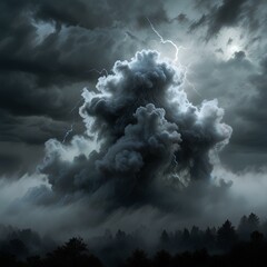 Fototapeta premium storm clouds timelapse
