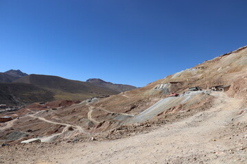 Potosí, Bolivia. 13-05-2024. Cerro Rico mountain. Where miners dig for silver already for 500 years.