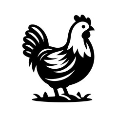 Hen icon vector illustration.