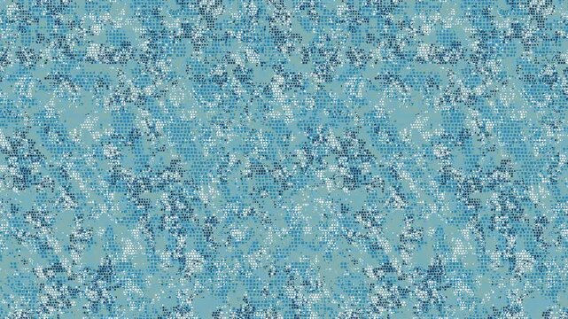 Military pixel flecktarn camouflage blue sea grey navy naval camo texture pattern horizontal banner illustration wallpaper