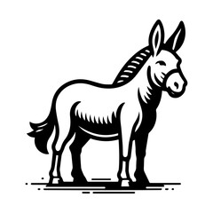 Mule vector icon
