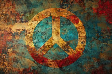 Aerial View of Colorful Peaceful Protest