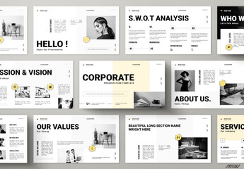Business Presentation Layout Template