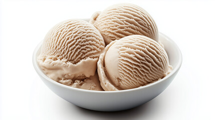 a bowl of ice cream