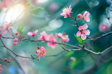 Orchid flowers in garden