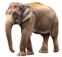 Obraz premium baby elephant with transparent background