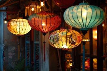 Obraz premium Traditional Chinese Lanterns.