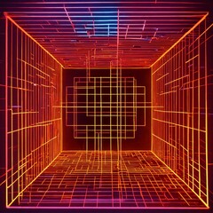 3d render of an background