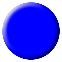 blue glass sphere