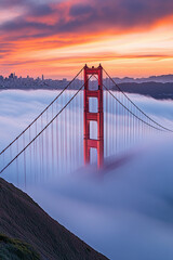 Fototapeta premium Golden Gate