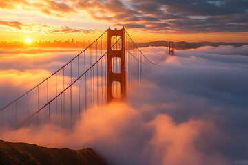 Obraz premium Golden Gate