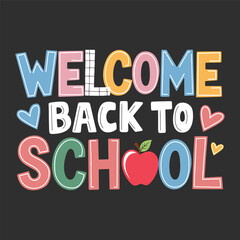 Back to School Typography 