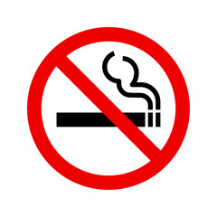 No smoking sign