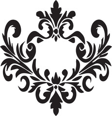 Ornamental design lace borders and corners Vector set art deco floral ornaments elements