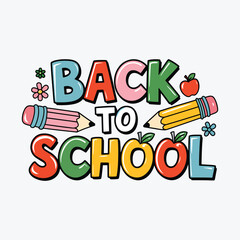 Back to School Typography 