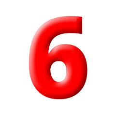 3d number 6