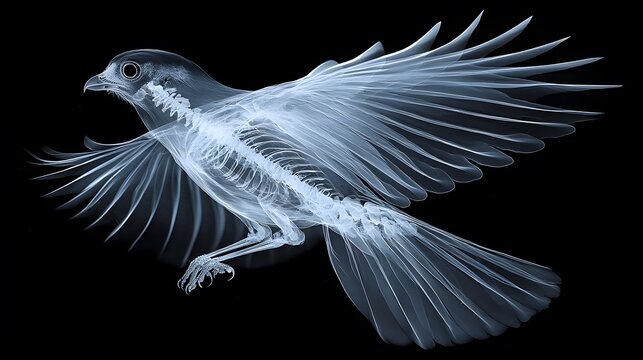 recommend clip art: X-Ray Bird in Flight.
