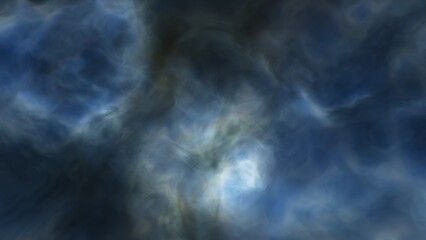 Night sky - Universe filled with stars, nebula and galaxy