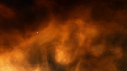 Night sky - Universe filled with stars, nebula and galaxy