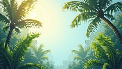 palm tree background