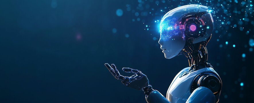 artificial intelligence and ai robot, blockchain, future