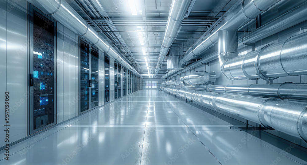 Poster Heat Recycling and District Heating of Modern Data Centers, Implement a heat recycling system that captures excess heat from the servers and utilizes it to provide heating for nearby buildings.