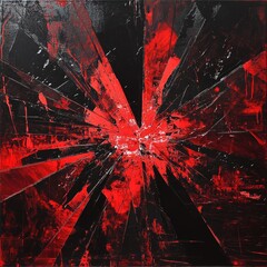 Abstract grunge background with red and orange hues, perfect for design and celebration concepts