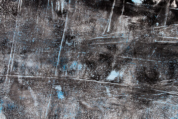 black and blue painted background texture
