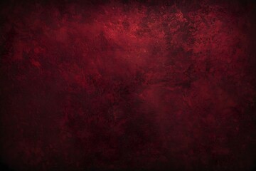 Fototapeta premium Vintage red grunge background with empty space. Rough and rusty texture for a bold design.