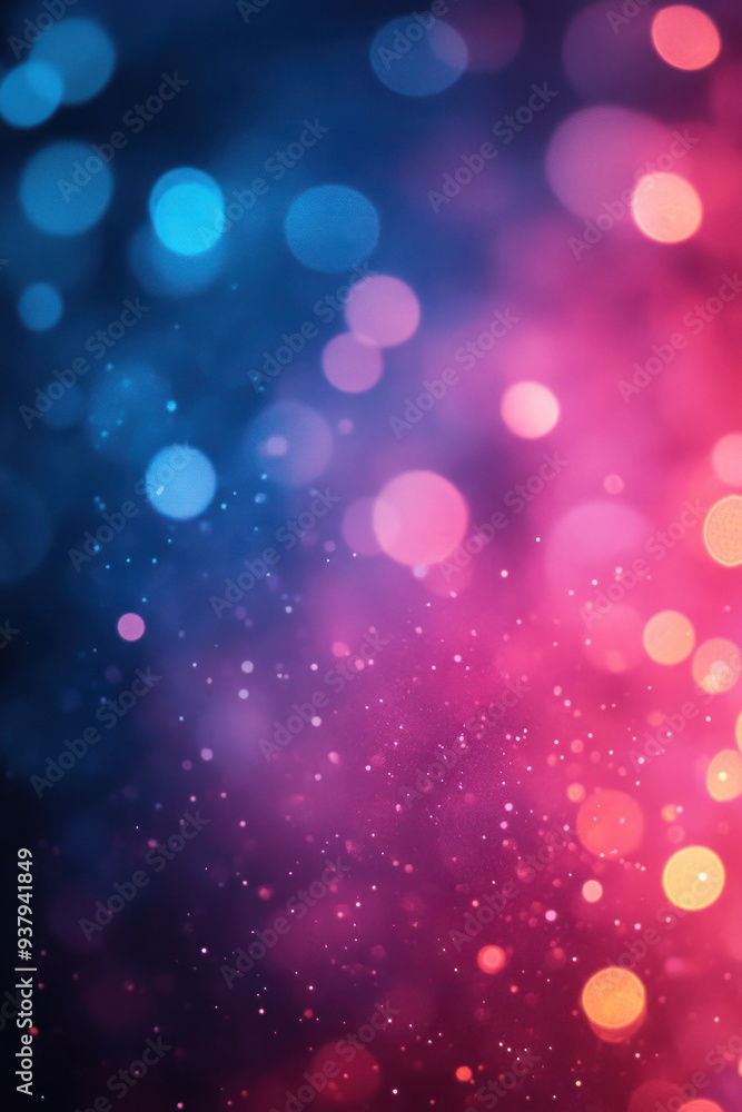 Poster gradient blur background, colorful gradient blurred background with grain noise effect, perfect for 