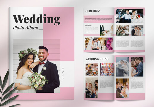 Special Wedding Photo Album Book Template