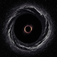 black and white spiral galaxy