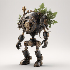 Obraz premium tree robot