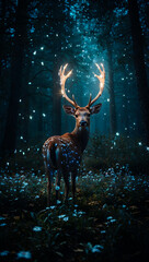 deer in the forest