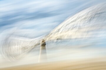 Harnessing the Wind: Turbine Blades in Motion