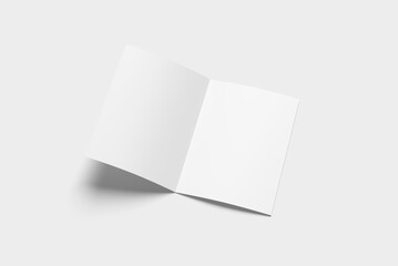 DL Bifold white color and realistic render