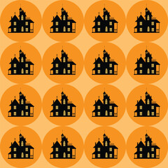 Haunted house pattern 8
