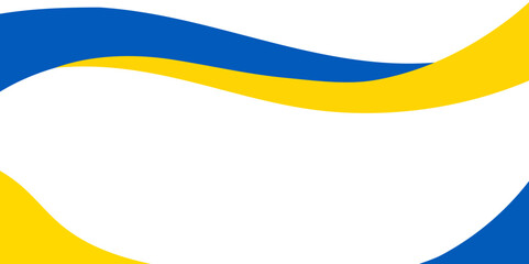 Support Ukraine text with Vector art illustration and flag vector with russia conflict.