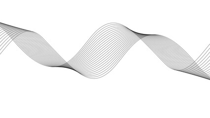 Futuristic cyberspace with dynamic particles. Digital waveforms for big data insights.