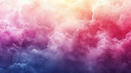 Obraz premium Pastel Color Gradient Background in Light Purple and Pink with Smooth Grainy Noise Texture for Large Banner - Generative AI
