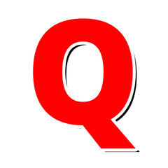 3d Letter Q