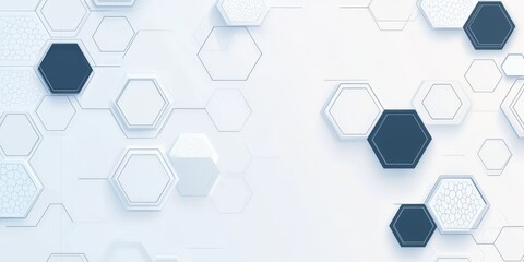 Geometric hexagon pattern