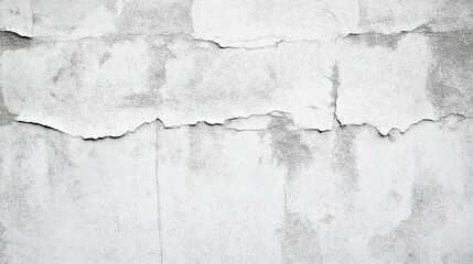 Aged concrete wall with peeling paint

