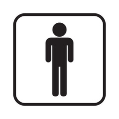 Toilet Man sign