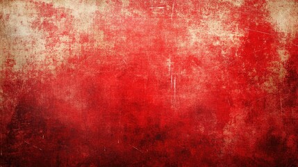 Red grunge background with a distressed, vintage texture, perfect for a retro, old-school aesthetic.