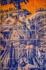 Azulejos im Palácio Nacional de Queluz (Portugal)