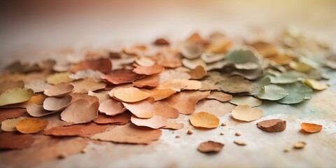 Softly blending watercolors in earth tones layered to create a rich.