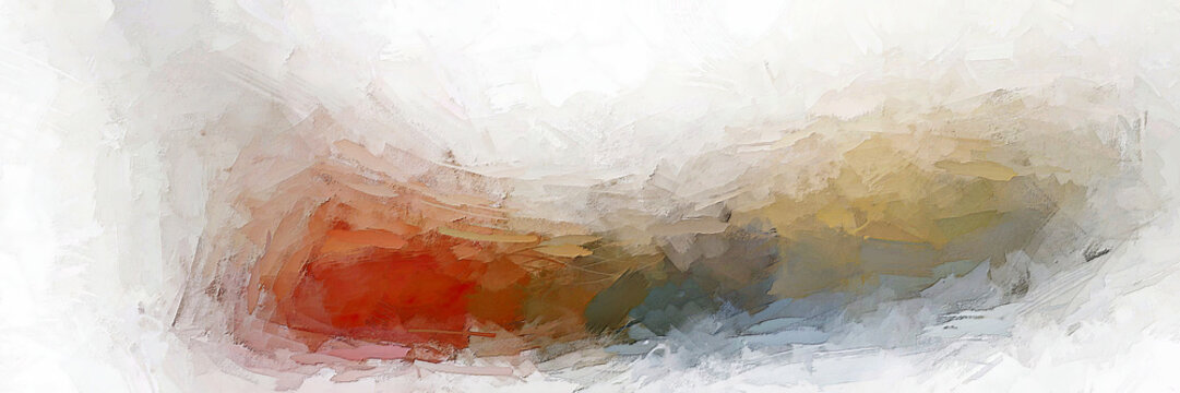abstract painting and dynamic shapes creating a vibrant colors of visually stunning composition with brush stroke details and blended shadow effect illustration